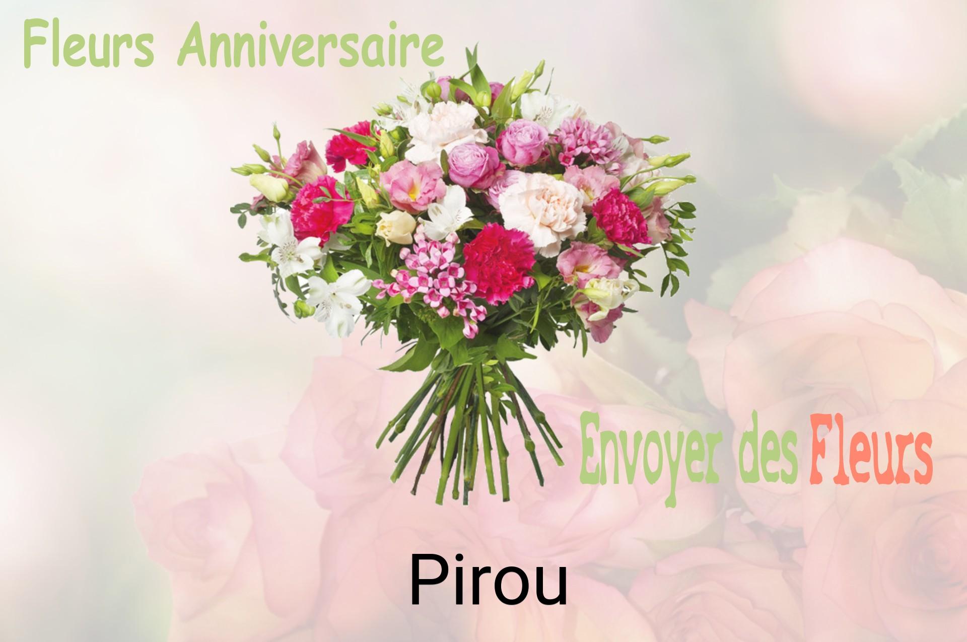 Bouquet de fleurs d’anniversaire livré à Pirou