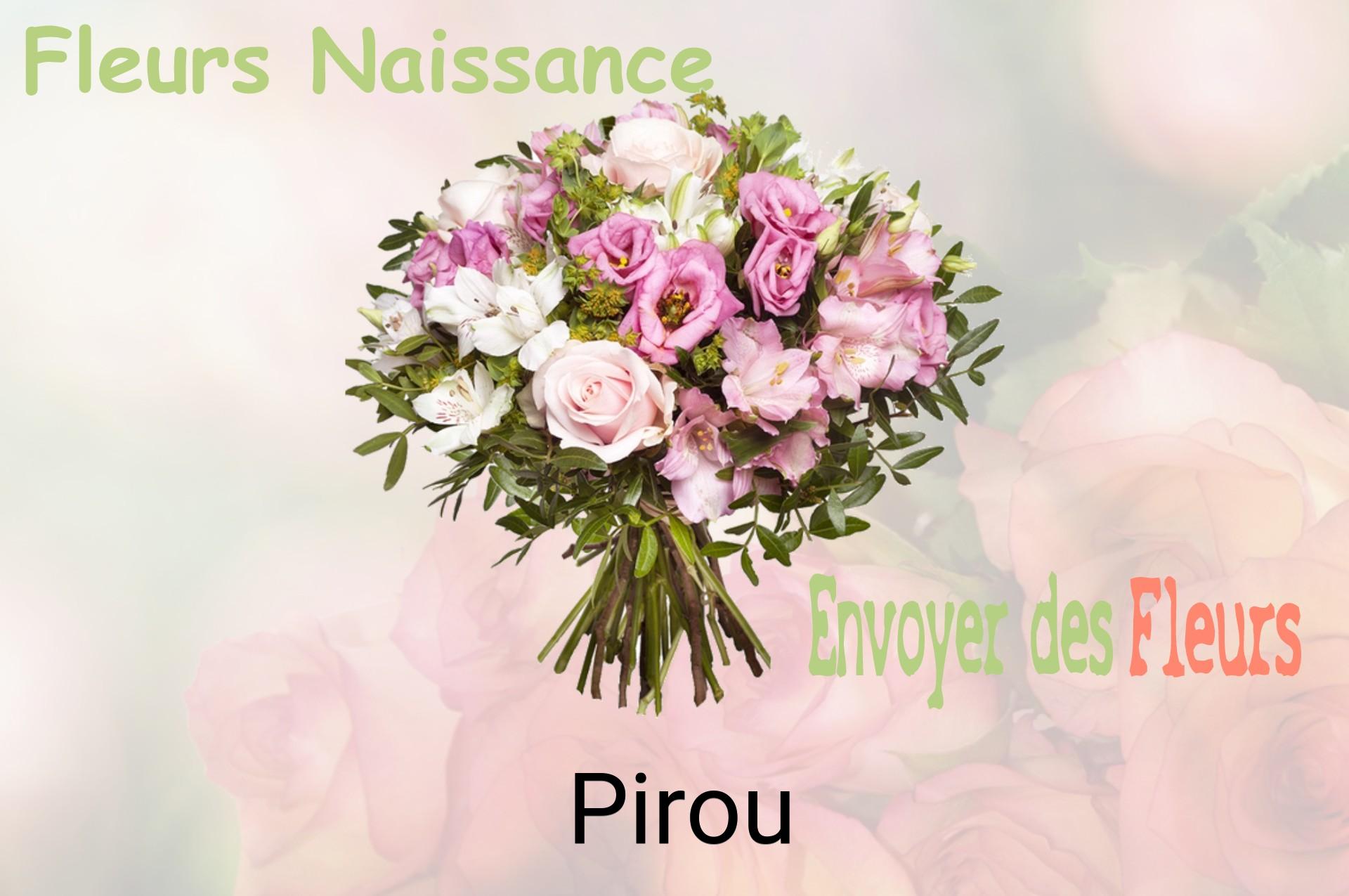 Bouquet de fleurs de naissance livré à Pirou